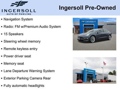 2018 Tesla Model 3 Long Range Battery