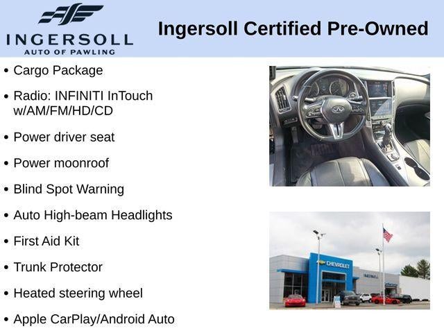 2021 INFINITI Q60 3.0t LUXE