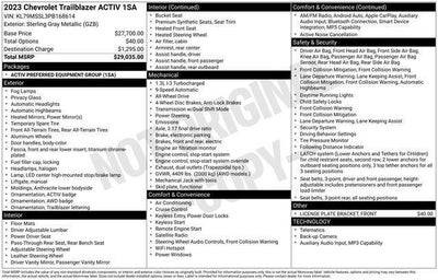 2023 Chevrolet Trailblazer ACTIV