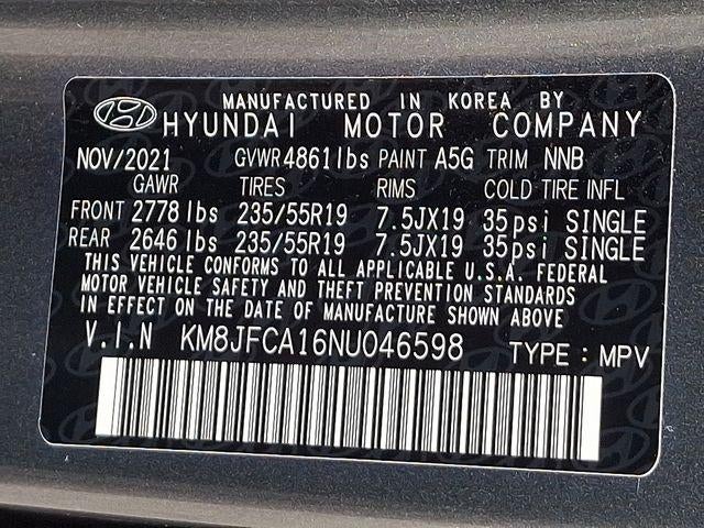 2022 Hyundai Tucson Hybrid SEL Convenience