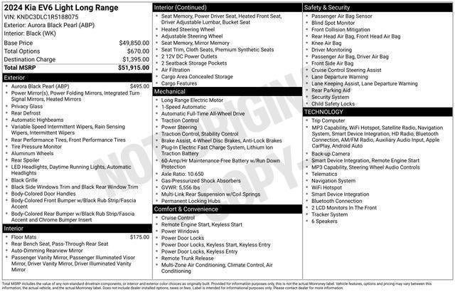 2024 Kia EV6 Light Long Range