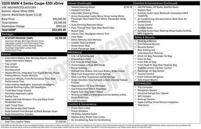 2020 BMW 430i xDrive