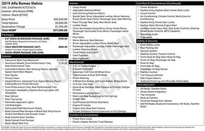 2019 Alfa Romeo Stelvio AWD
