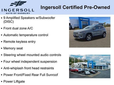 2019 Jeep Cherokee Limited 4x4