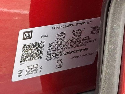 2024 Chevrolet Tahoe Premier