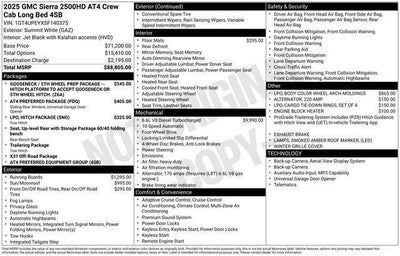 2025 GMC Sierra 2500 HD AT4