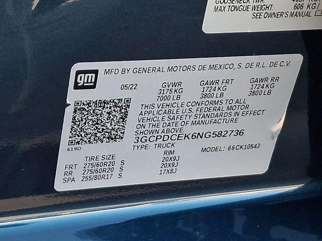 2022 Chevrolet Silverado 1500 Custom Trail Boss