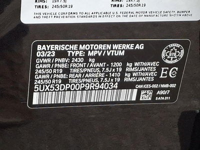 2023 BMW X3 xDrive30i