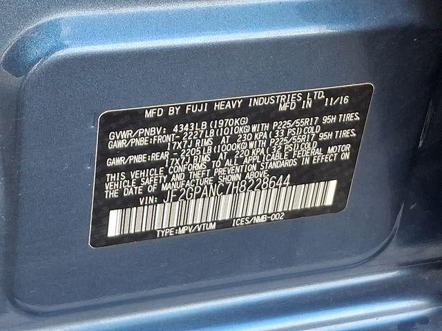 2017 Subaru Crosstrek 2.0i Limited