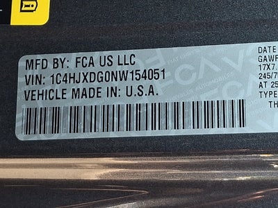 2022 Jeep Wrangler Unlimited Sport 4x4