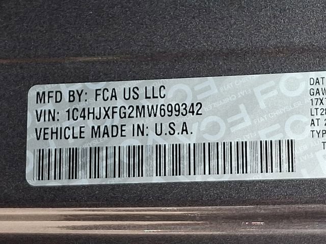 2021 Jeep Wrangler Unlimited Rubicon 4X4