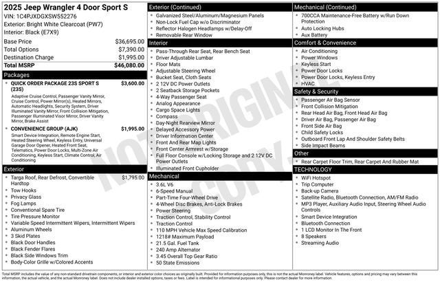 2025 Jeep Wrangler 4-Door Summit 4x4