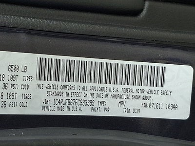 2015 Jeep Grand Cherokee Limited