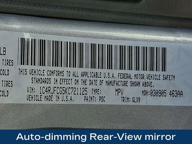 2019 Jeep Grand Cherokee Overland