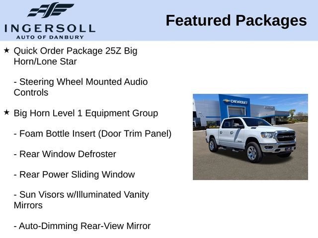 2019 RAM 1500 Big Horn/Lone Star Crew Cab 4x4 5'7" Box