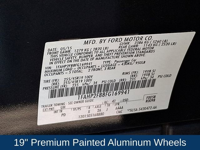 2015 Ford Taurus Limited