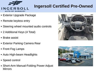 2024 Ford Transit Cargo Van T-250 130" Low Rf 9070 GVWR RWD