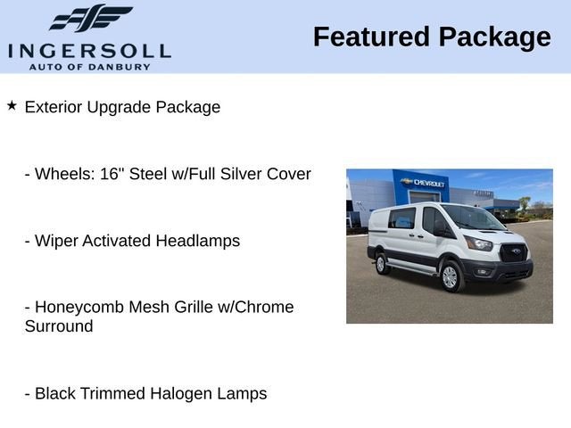 2024 Ford Transit Cargo Van T-250 130" Low Rf 9070 GVWR RWD