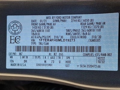 2021 Ford Ranger XLT
