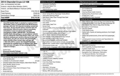2014 Chevrolet Cruze LS