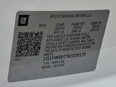 2019 Chevrolet Corvette Grand Sport Grand Sport 1LT