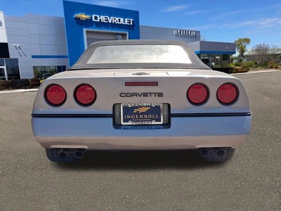 1989 Chevrolet Corvette CORVETTE 2DR CONVERTIBLE