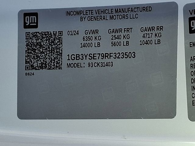 2024 Chevrolet Silverado 3500 HD Chassis Cab Work Truck