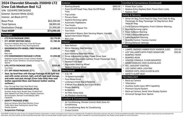 2024 Chevrolet Silverado 2500 HD LTZ