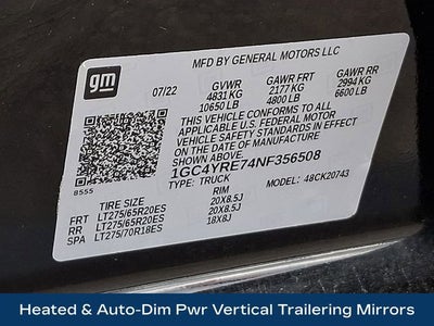 2022 Chevrolet Silverado 2500 HD High Country