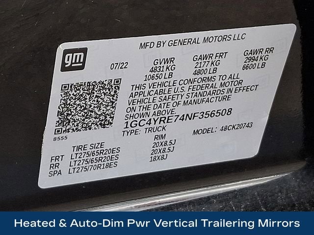 2022 Chevrolet Silverado 2500 HD High Country