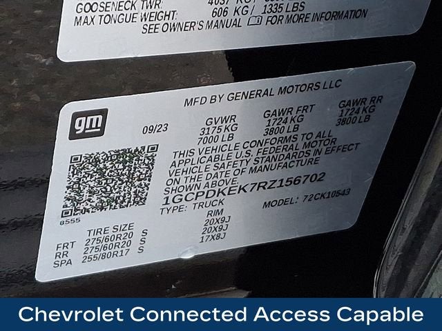 2024 Chevrolet Silverado 1500 LT (2FL)