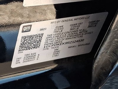 2024 Chevrolet Silverado 1500 LT (2FL)