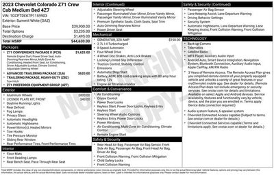 2023 Chevrolet Colorado 4WD Z71