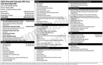 2024 Chevrolet Colorado ZR2