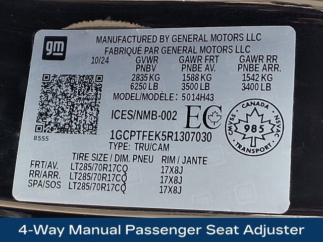 2024 Chevrolet Colorado ZR2