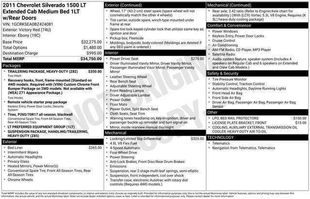 2011 Chevrolet Silverado 1500 LT