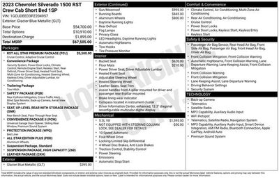 2023 Chevrolet Silverado 1500 RST