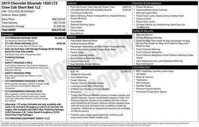 2019 Chevrolet Silverado 1500 LTZ