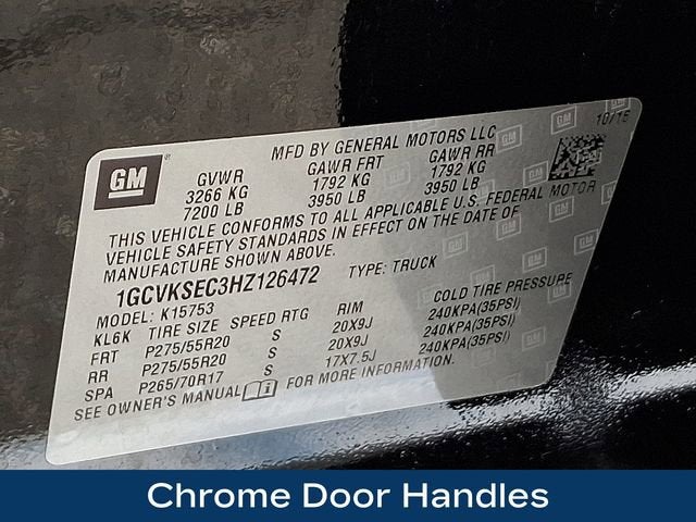 2017 Chevrolet Silverado 1500 LTZ