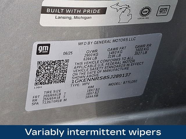 2025 GMC Acadia Elevation