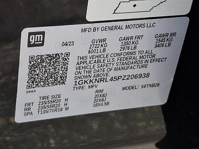 2023 GMC Acadia SLE