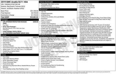 2019 GMC Acadia SLT