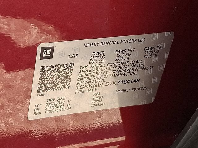 2019 GMC Acadia SLT