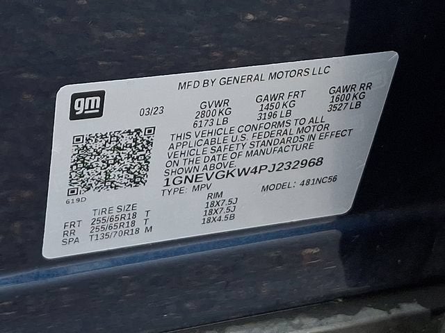 2023 Chevrolet Traverse LT Cloth