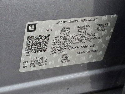 2019 Chevrolet Traverse LT Leather