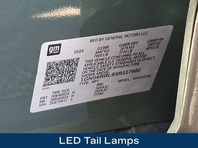 2025 Chevrolet Tahoe RST