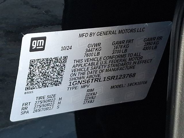 2025 Chevrolet Tahoe High Country