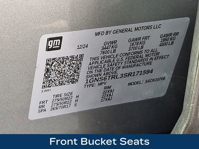 2025 Chevrolet Tahoe High Country