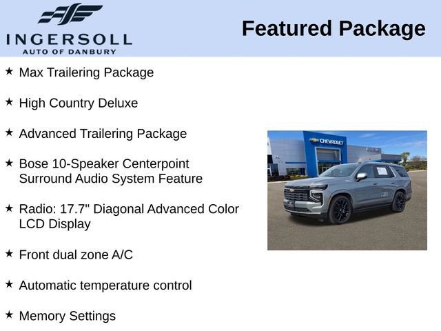 2025 Chevrolet Tahoe High Country