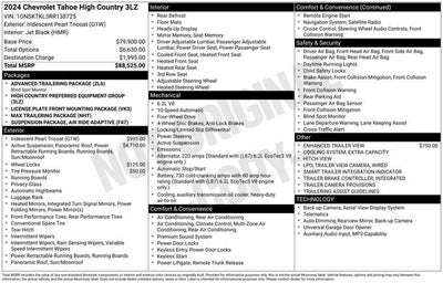 2024 Chevrolet Tahoe High Country